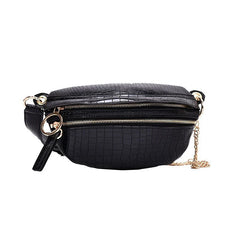 Women's Leather Waist Bag Belt Bum Fanny Pack Travel Pouch