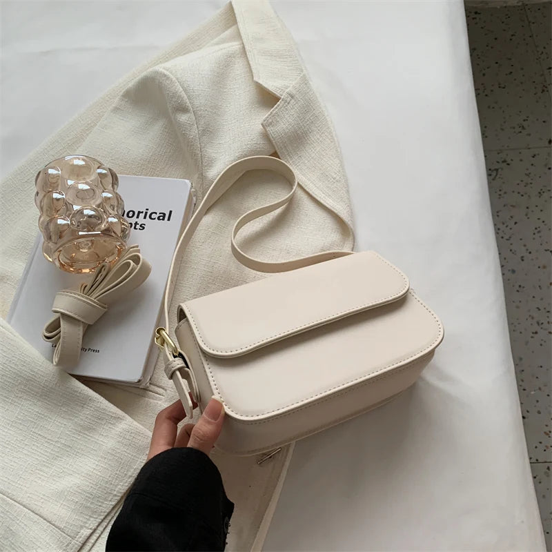 Flap Crossbody Sling Bag Women Leather Handbags Small Shoulder Side Bags