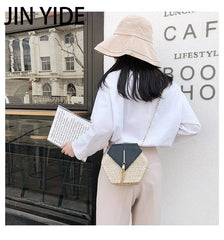 Women Straw Handbag Beach Bohemia Bag Shoulder Bag