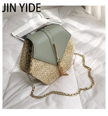 Women Straw Handbag Beach Bohemia Bag Shoulder Bag