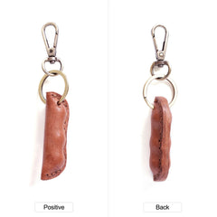 Leather Keychain Key Chains Holder High Car Accessories Decoration Gift