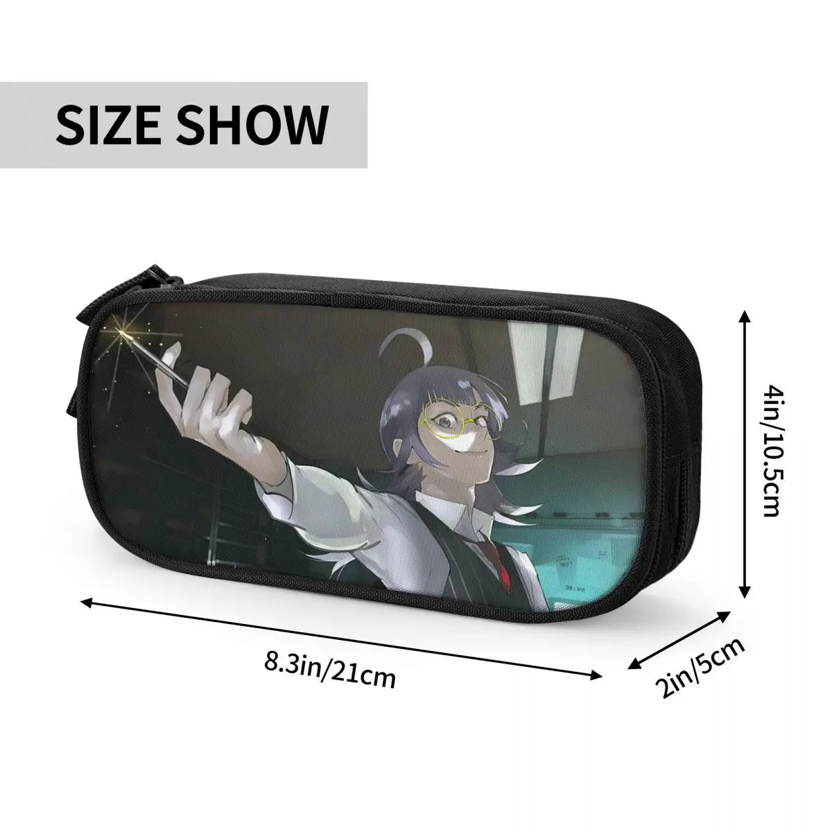 Jack Jeanne Pen Box Student School Anime Zipper Pen Bag Child Stationery Bag