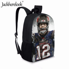 American Footballs Backpack for Boys Back to School