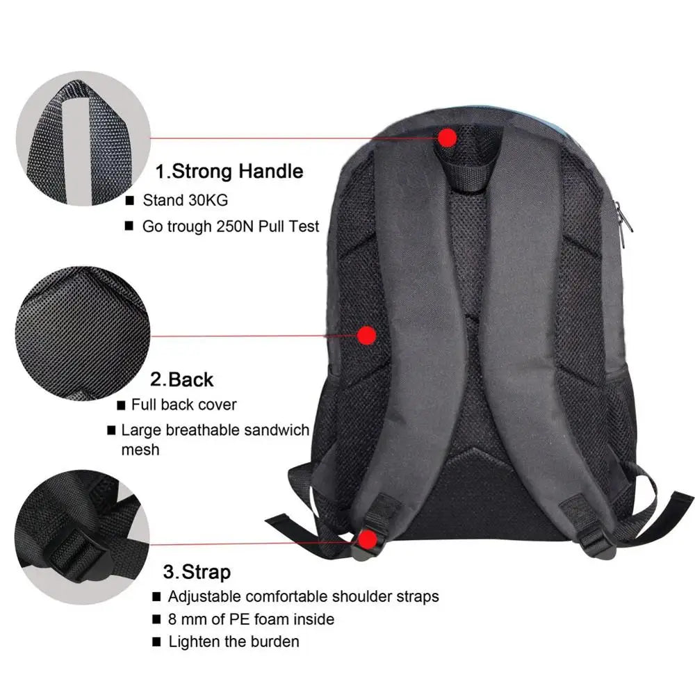 Spy x Family School Bags Anime Backpacks High Student Schoolbags