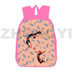 Japanese 12 Inch Pink 3D Anime Haikyuu Bag Nekoma Backpack