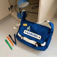 Japanese Harajuku Large Messenger Bag Retro Crossbody Shoulder Bag