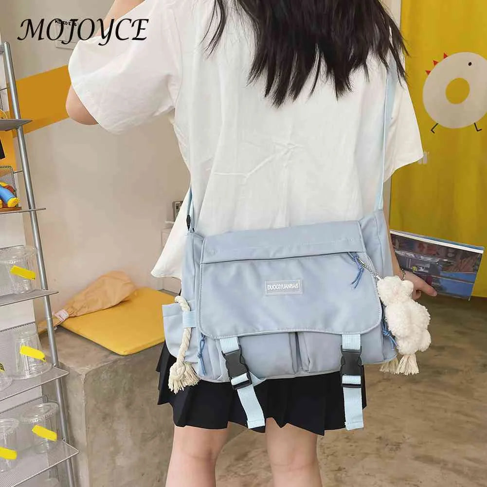 Japanese Harajuku Nylon Messenger Pouch Women Crossbody Bag