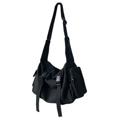 Japanese Harajuku Messenger Bag Canvas Crossbody Large Capacity Handbag