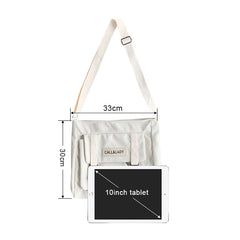 Japanese Messenger Bag Student Waterproof Canvas Crossbody Bags for Women