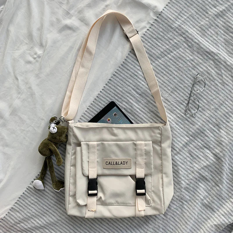 Japanese Messenger Bag Student Nylon Waterproof Crossbody Bags