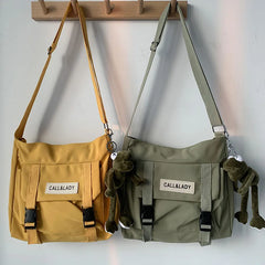 Japanese Messenger Bag Student Nylon Waterproof Crossbody Bags