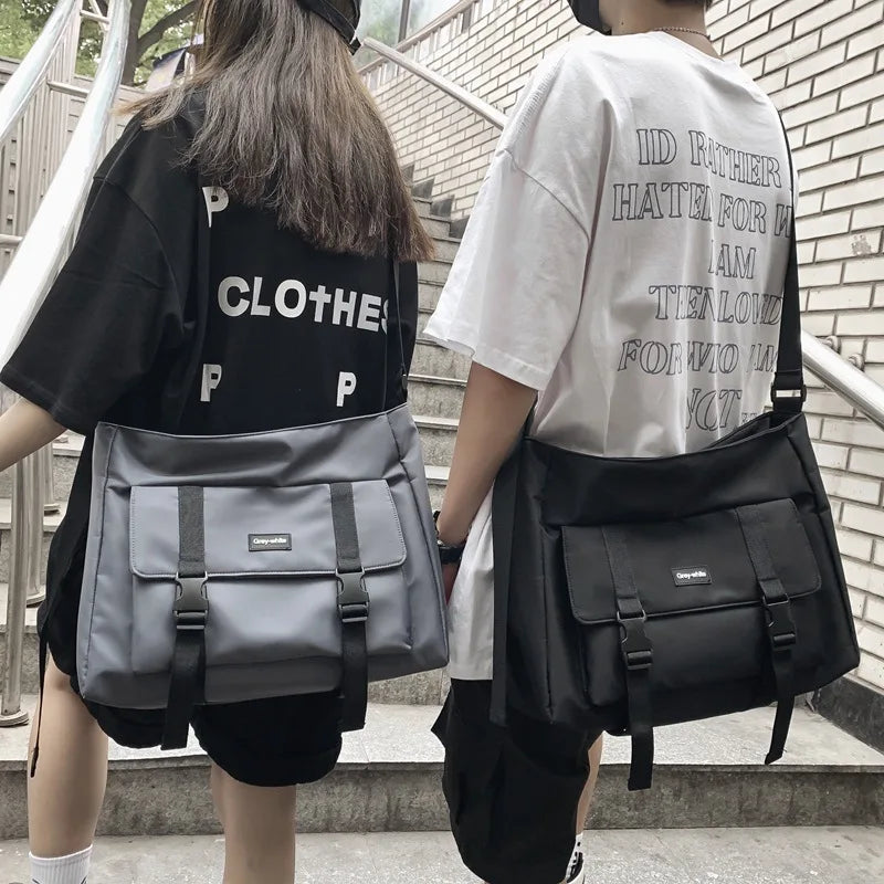 Japanese Messenger Bag Student Nylon Waterproof Crossbody Bags for Women