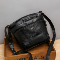 Soft Leather Shoulder Bag Women Large Capacity Crossbody Bags