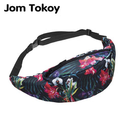 Women Fanny Pack 3D Printing Waist Bag for Traveling