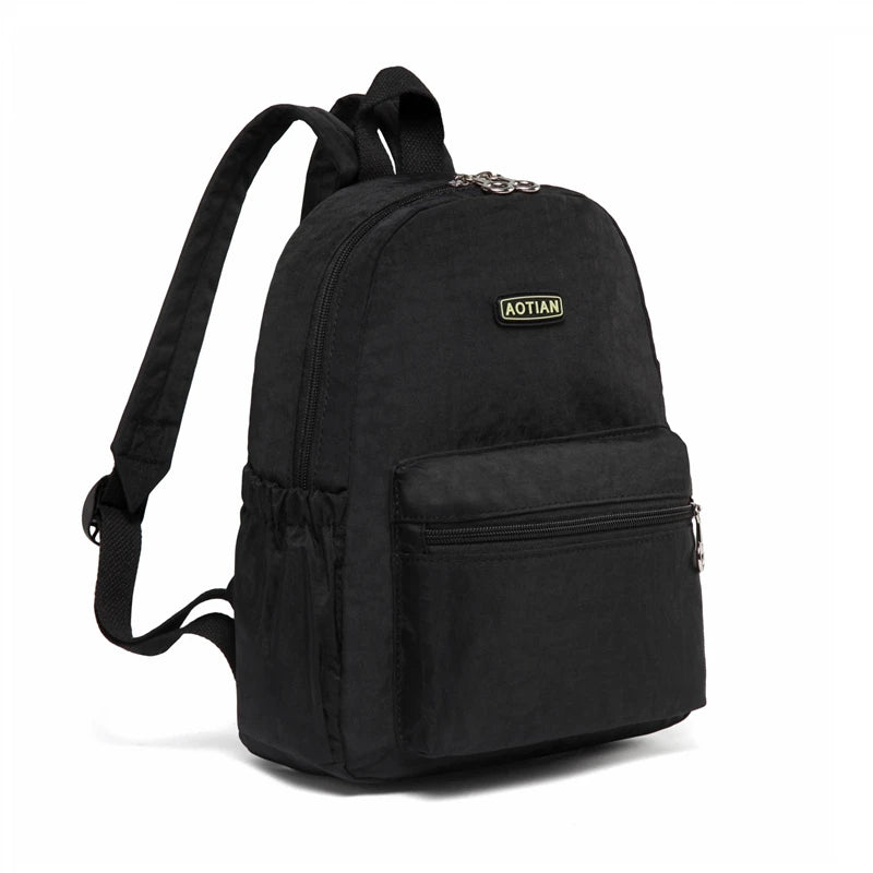 Women Backpack Nylon Daypacks Female City Pack Casual Shoulder Bag Rucksack