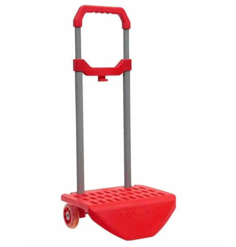 Joumma Red Backpack School Bag with Car Design