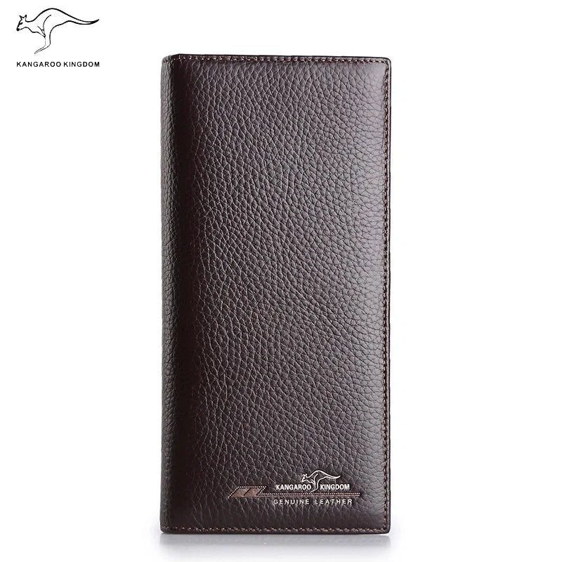 Kangaroo Kingdom Men Leather Wallet Purse