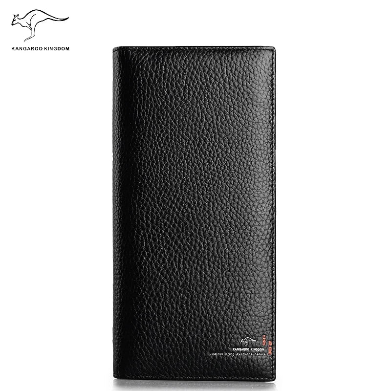 Kangaroo Kingdom Men Leather Wallet Purse