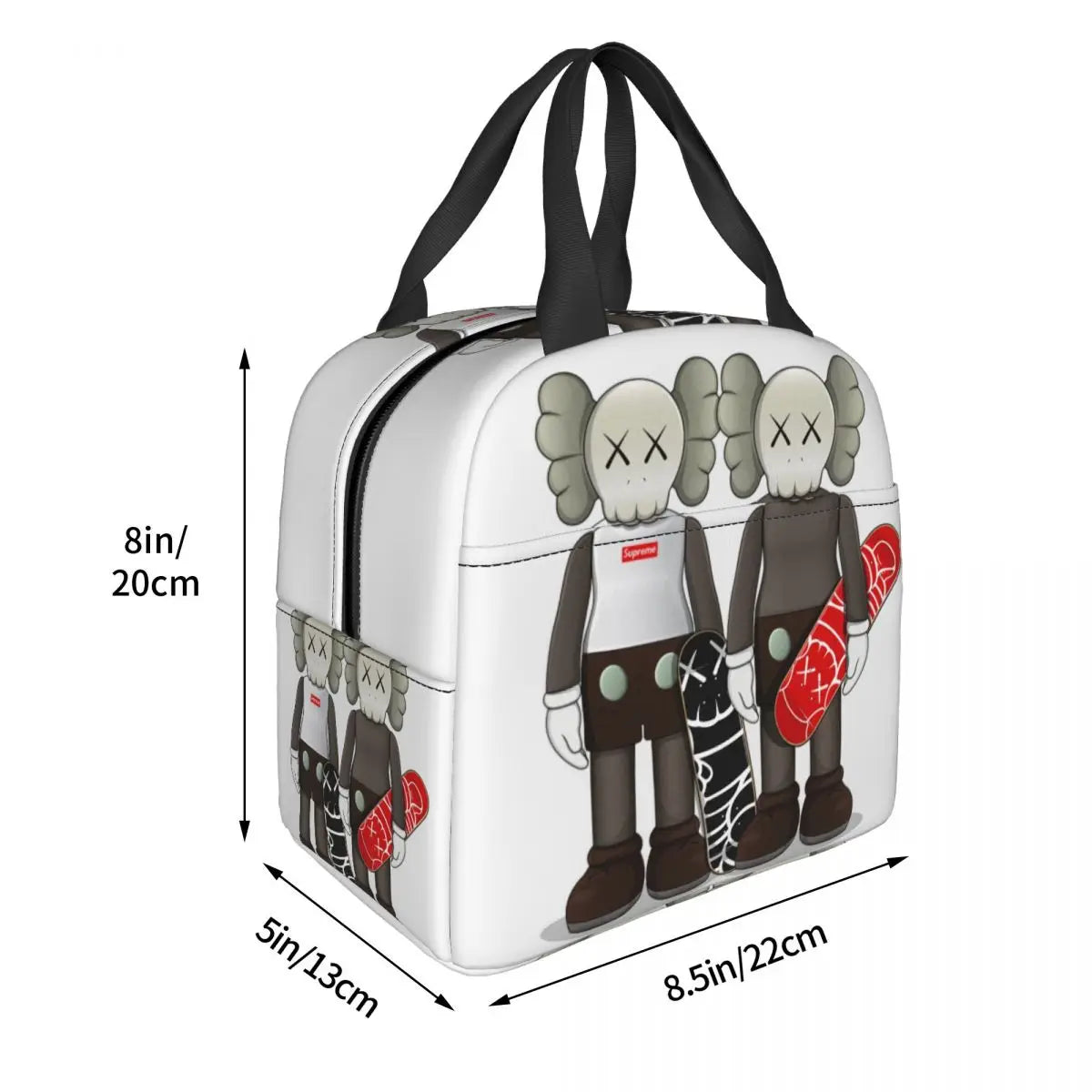 Kawes Beauty Insulated Lunch Bag Women Thermal Cooler Tote Picnic