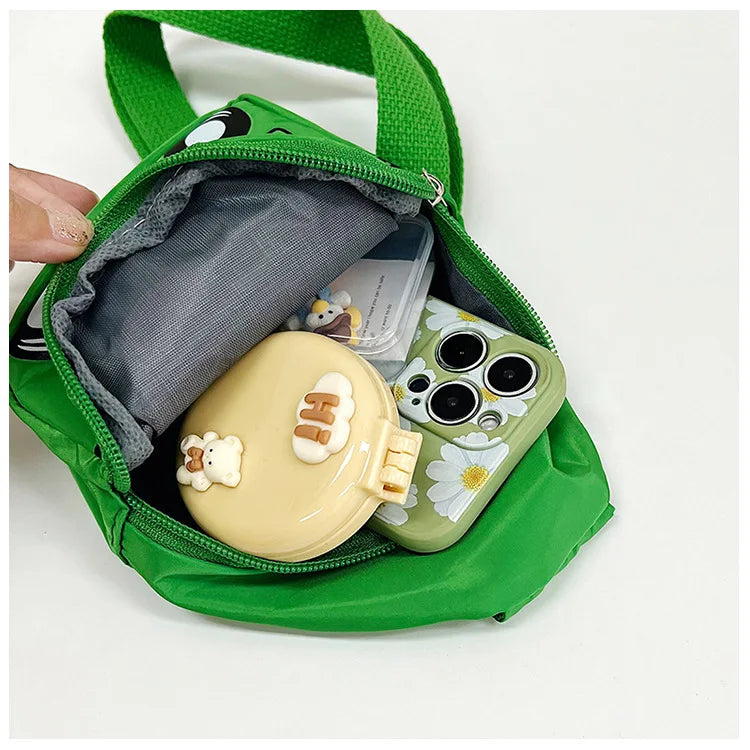 Kids Chest Bag Car Printed Crossbody Purse Waist Back Pack