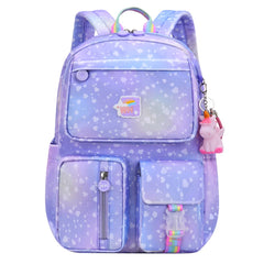 Rainbow School Backpack Water Resistant for Kids