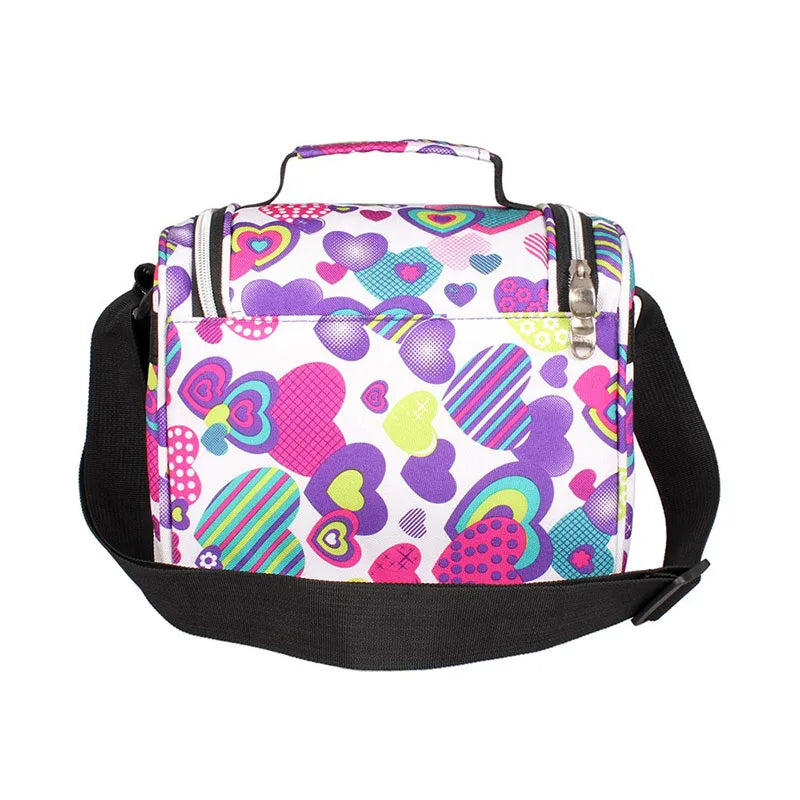 Kids Lunch Bag Thermal Insulated Picnic Cooler Box for School Work