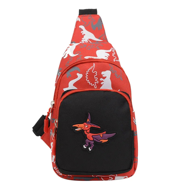 Kids Dinosaur Waist Pack Mini Sling Backpack