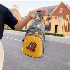 Kids Dinosaur Waist Pack Mini Sling Backpack