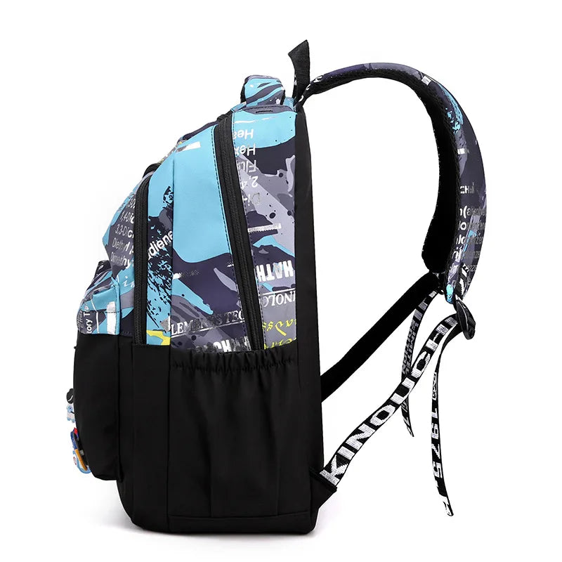 Kids Waterproof Large Backpack for Boys High School Bagpack