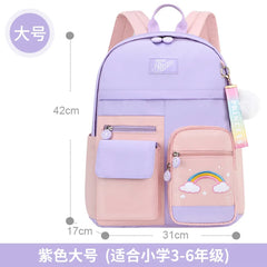 Kids Princess Backpack Orthopedic School Bags for Girls