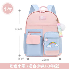Kids Princess Backpack Orthopedic School Bags for Girls