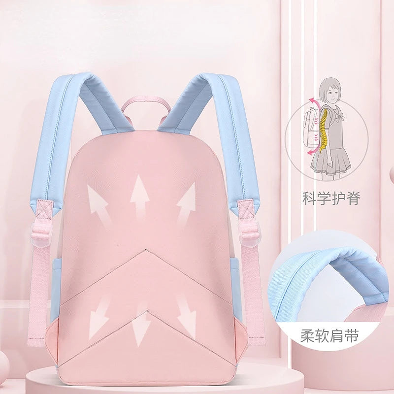 Kids Princess Backpack Orthopedic School Bags for Girls