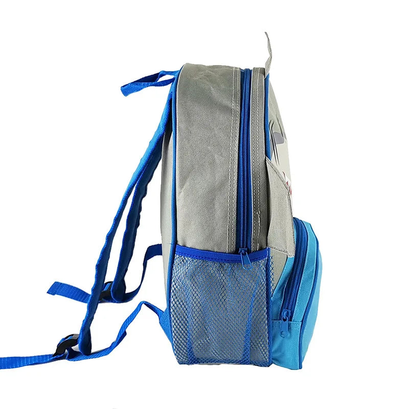 Kindergarten Shark Cartoon Backpack for Kids