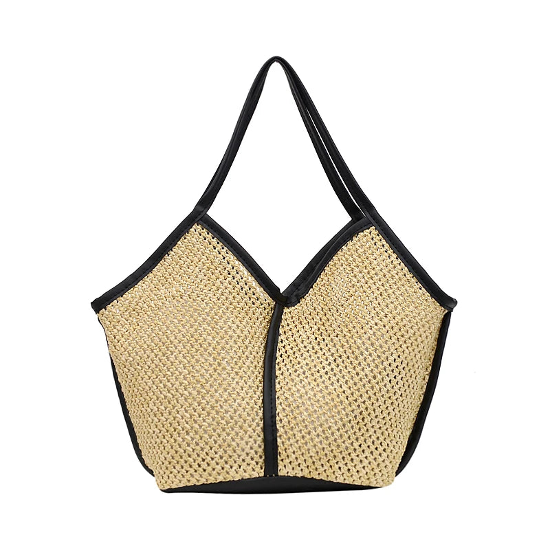 Knitting Shoulder Bag Women Purse Handbag Tote Bag