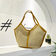 Knitting Shoulder Bag Women Purse Handbag Tote Bag
