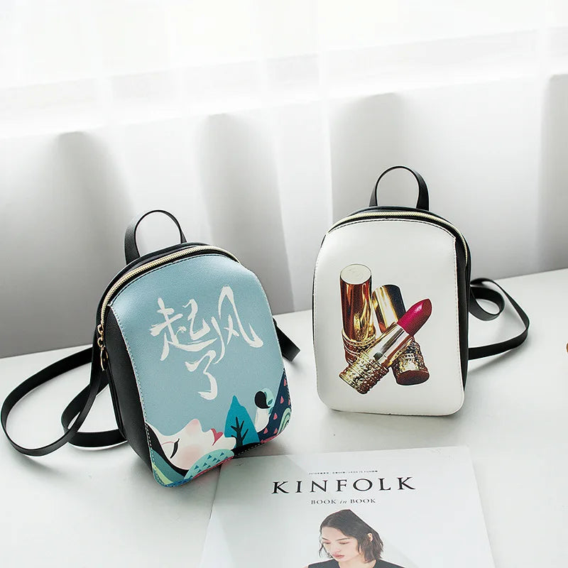 Kokocat Mini Handbags for Teenager Girls Women Multi-Function Rucksack