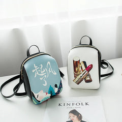 Kokocat Mini Handbags for Teenager Girls Women Multi-Function Rucksack