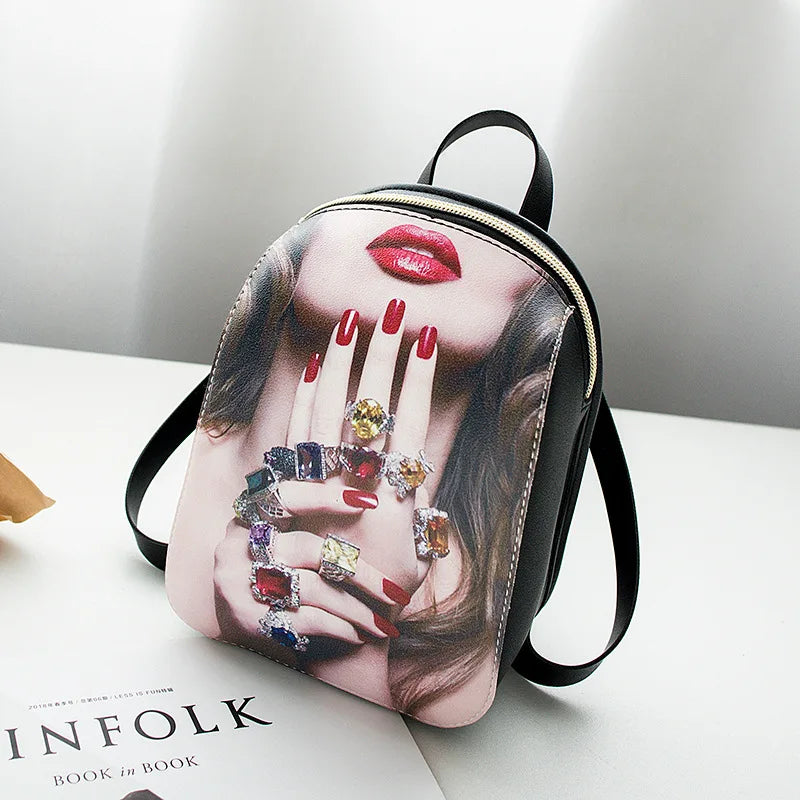 Kokocat Mini Handbags for Teenager Girls Women Multi-Function Rucksack