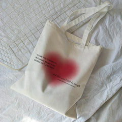 Korea Ulzzang Ins Heart Harajuku Women Shoulder Bag Gothic School Bag