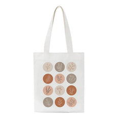 Korean Ulzzang Abstract Face Canvas Shoulder Bag
