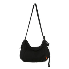 Korea Women's Bag Zipper Handbags Nylon Waterproof Totes