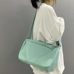 Nylon Waterproof Crossbody Bag for Women | Shoulder Messenger Satchel