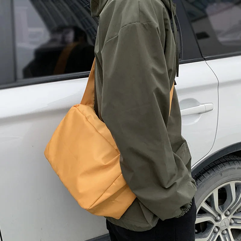 Nylon Waterproof Crossbody Bag for Women | Shoulder Messenger Satchel