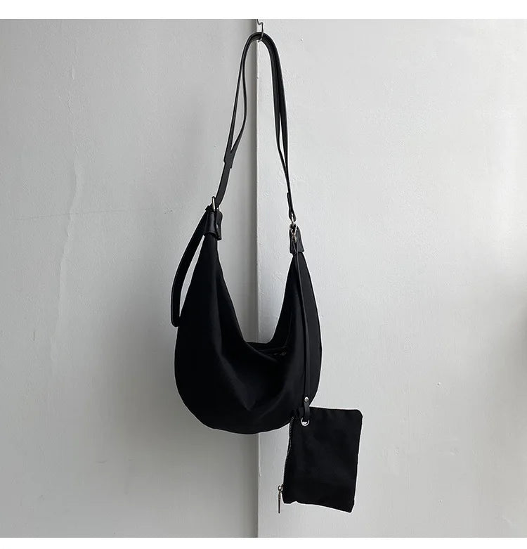 Canvas One-shoulder Messenger Bag Large Capacity