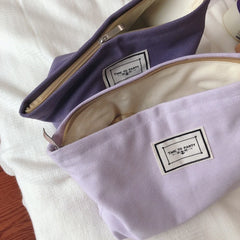 Cotton Women's Cosmetic Bag Case Organizer for Handbag