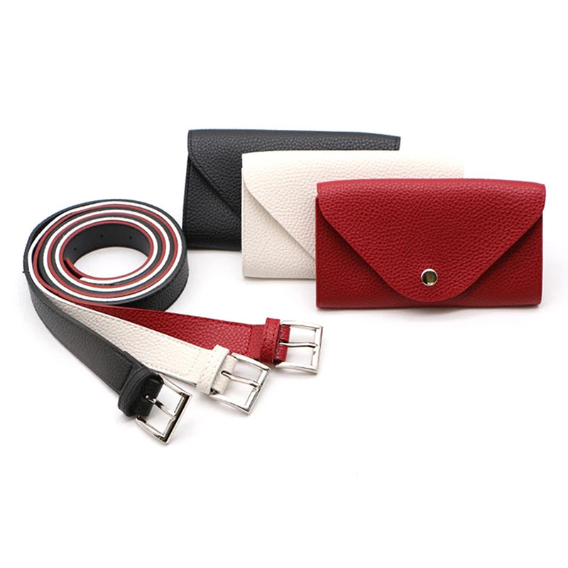 Crocodile Pattern Fanny Pack Small Square Bag