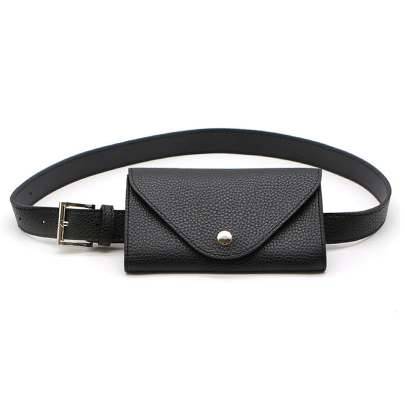Funny Crocodile Pattern Fanny Pack Mini Women Small Square Bag