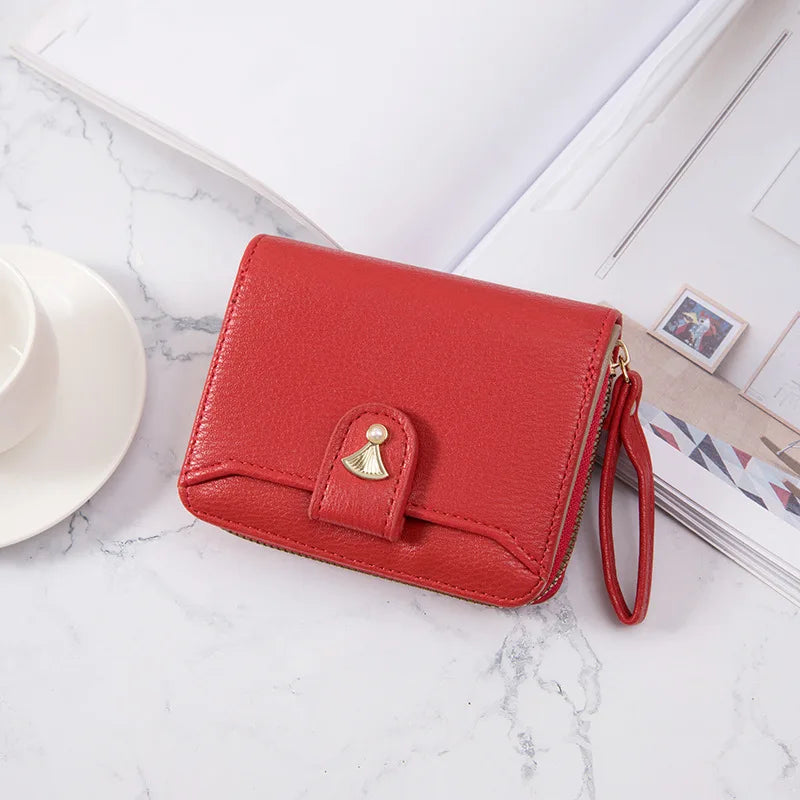 Multifunction Short Wallet for Women - 7 Colors