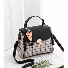 Plaid Women's Shoulder Bag Crossbody Diagonal Package Baogesmall