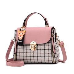Plaid Women's Bag Shoulder Bag Diagonal Package Crossbody Bag Baogesmall
